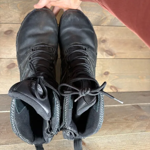 merrell moab 2 tactical mens size 11 wide shoes black leather combat boots