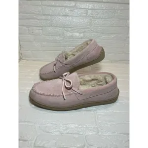 MY Slippers Moccasin Pink Shoe made by My Pillow
