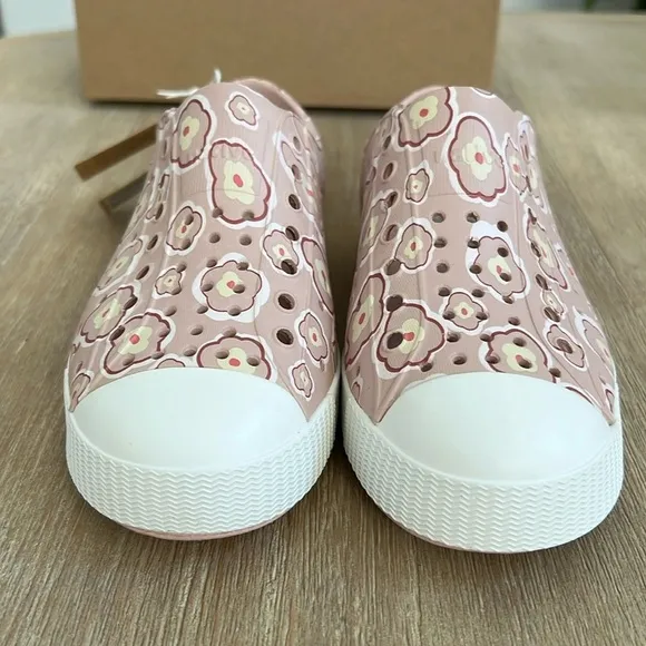 Native Shoes Jefferson Poppy Floral Slip On Tennis Shoes Toddler 11 12