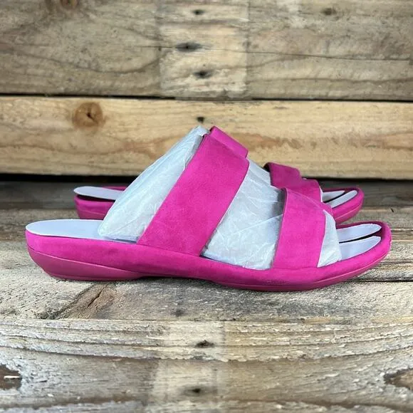 Naturalizer Genn-Drift Sandal - Fuchsia - 6 Wide - New without box