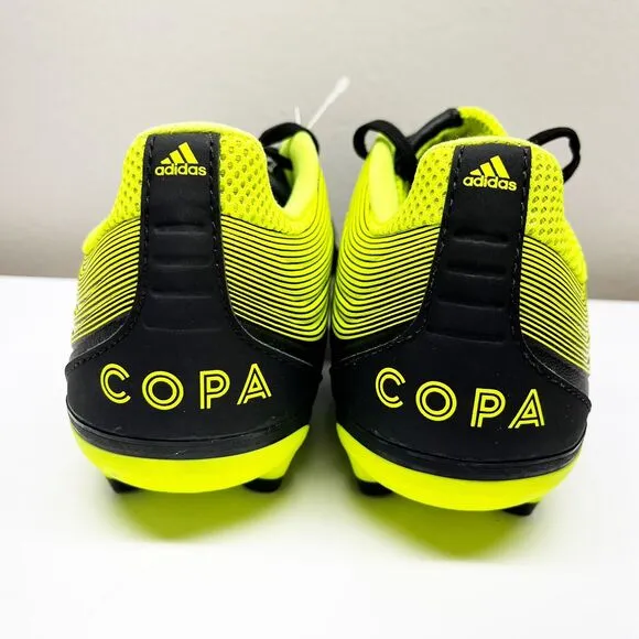 NEW Adidas COPA 19.3 Soccer Football FG Men's Cleats Shoes Black Neon Size 6.5