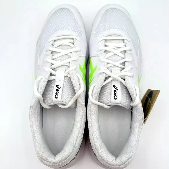 NEW Asics Gel-Dedicate 8 1041A409-101 Sneaker Men's 12 White Pickleball Shoes