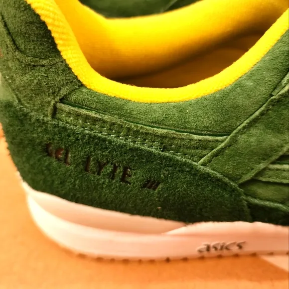 New Asics Gel Lyte III ☘️ Shamrock Mens 12 Shoes Golf Green