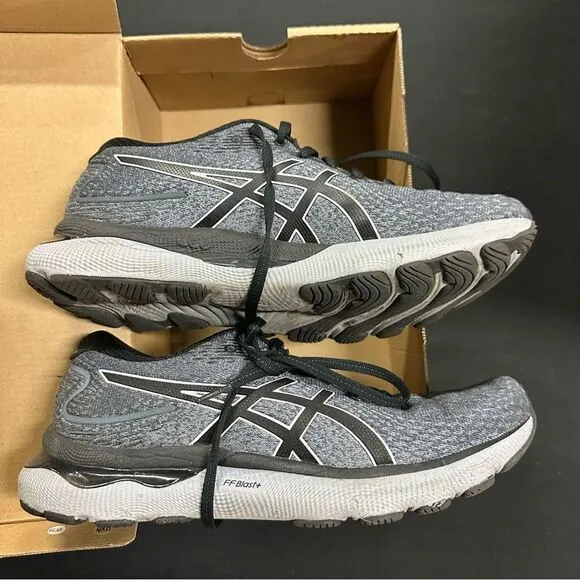 New Asics Gel Nimbus 24 Grey Running Shoes 7.5