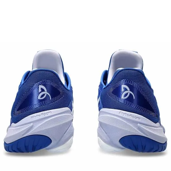 NEW ASICS men's court ff 3 novak tennis shoes in asics blue/fresh air