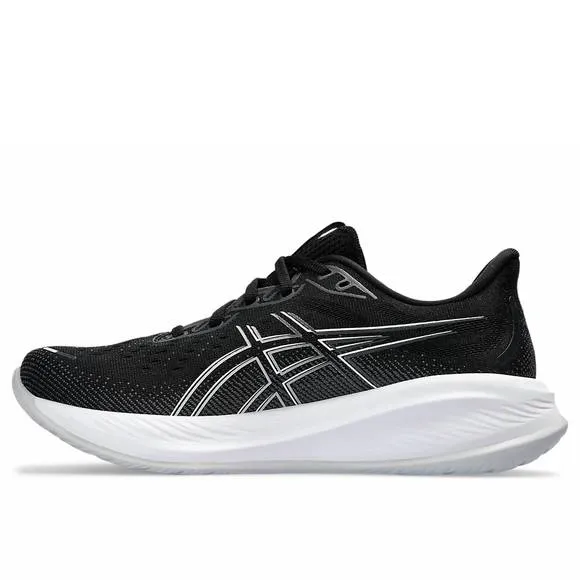 NEW ASICS men's gel-cumulus 26 running shoes in black/concrete
