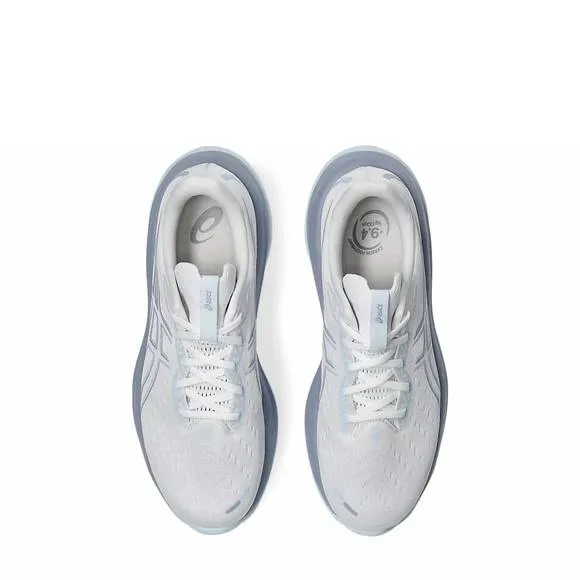 NEW ASICS men's gel-cumulus 26 running shoes - wide in white/cool grey