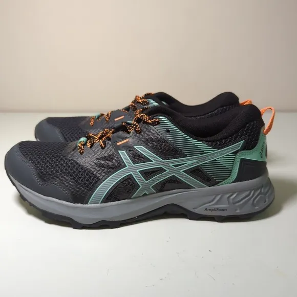 New Asics Womens GEL-Sonoma 5 1012A568 Graphite Grey Low Top Running Shoes 8.5