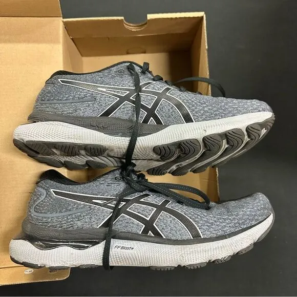 New Asics Gel Nimbus 24 Grey Running Shoes 7.5