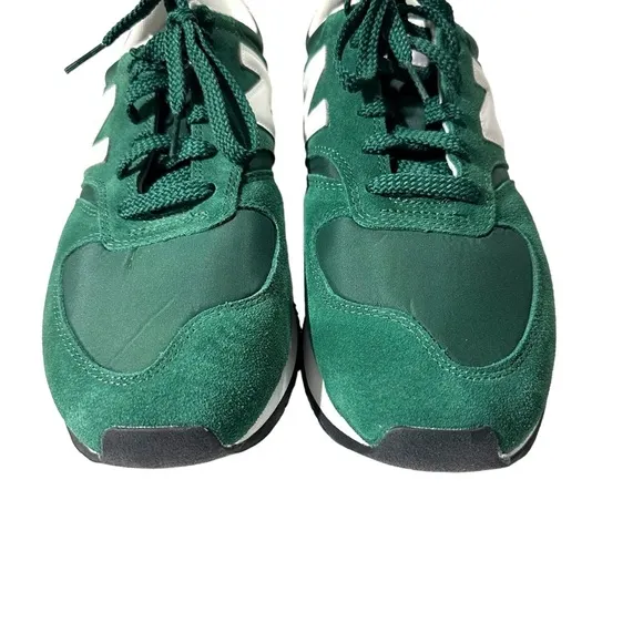New Balance 420 Mens Green &amp; Grey Suede Lace Up Tennis Shoes Sz 11.5M UL420CB2