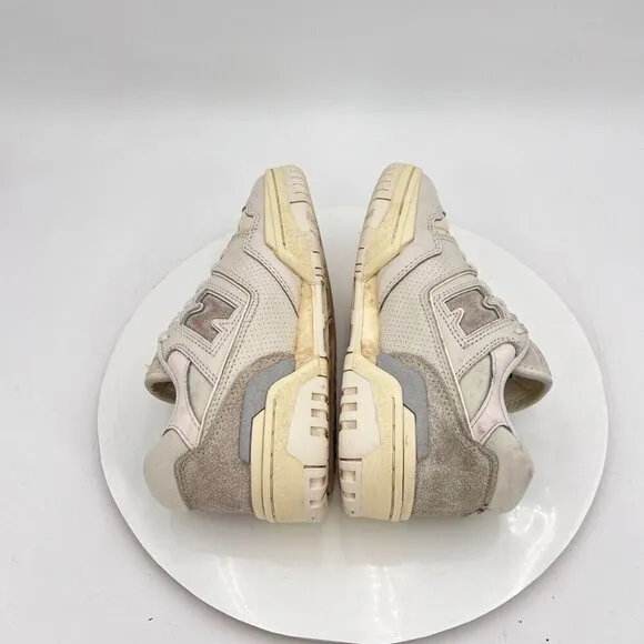 New Balance 550 Aime Leon Dore Kids Size 4 Women 5.5D BB550AM1 White Grey Shoes