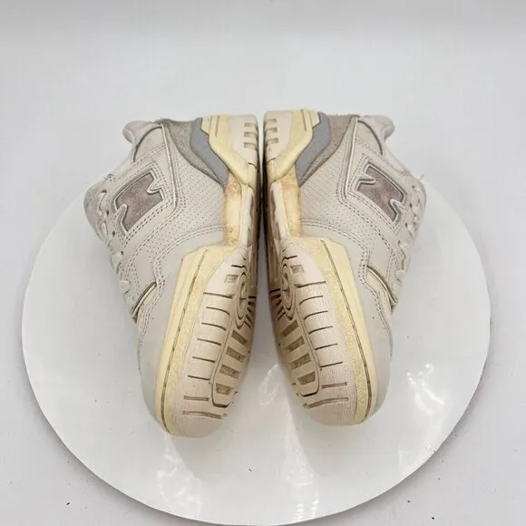New Balance 550 Aime Leon Dore Kids Size 4 Women 5.5D BB550AM1 White Grey Shoes
