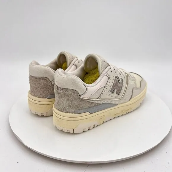 New Balance 550 Aime Leon Dore Kids Size 4 Women 5.5D BB550AM1 White Grey Shoes