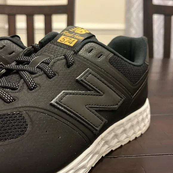 New Balance 574 shoes sneakers new MFL574BD Fresh Foam black Mens Size 9.5