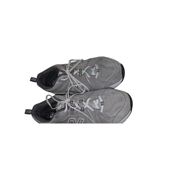 New Balance 608 Gray Suede Leather Comfort Sneakers Men's Size 14 4E EU 48 Wide