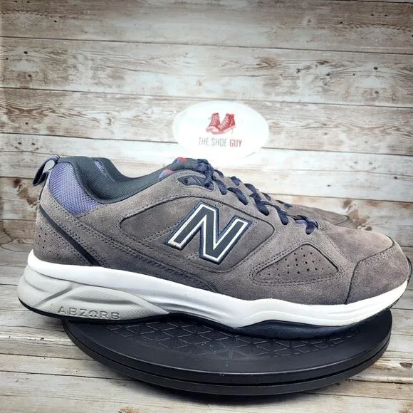 New Balance 623 Men's Size 13 Gray Suede Cross Trainers Athletic Shoes