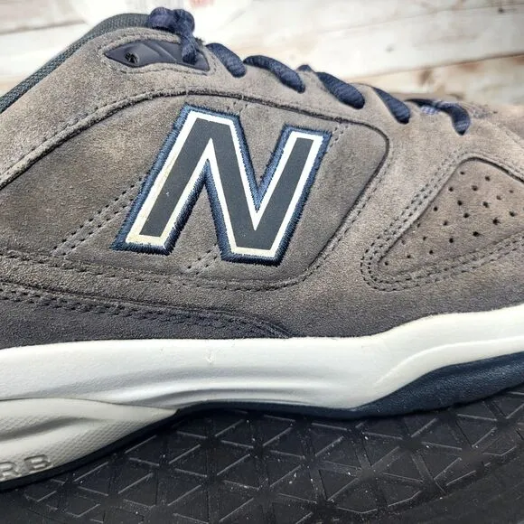 New Balance 623 Men's Size 13 Gray Suede Cross Trainers Athletic Shoes