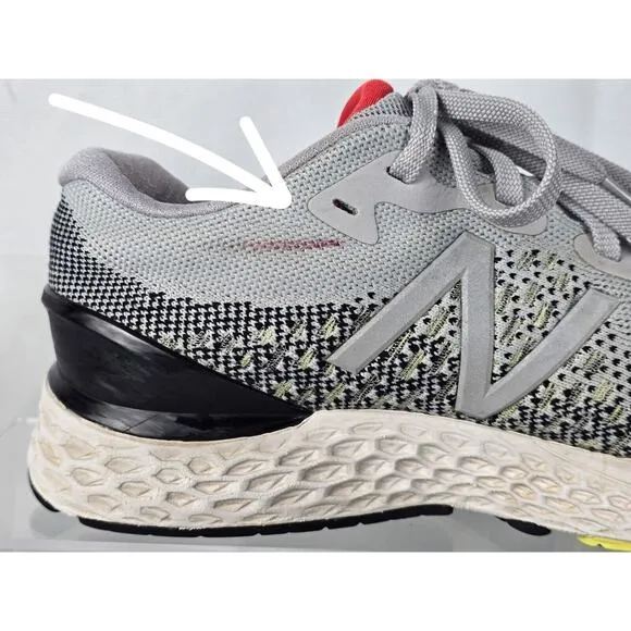 New‎ Balance 880 Sz 6 Fresh Foam X  Gray/Black Running Shoes