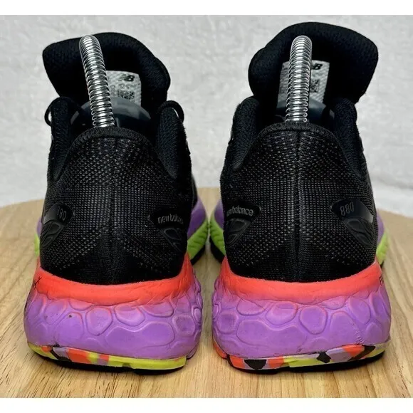 New Balance 880 v12 Fresh Foam X 'Black Green‎ Purple' Running Shoes Size 6