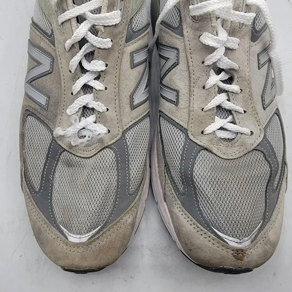 New Balance 990v5 Mens 14 2A Sneaker Shoes Made In USA Grey Comfort M990GL5
