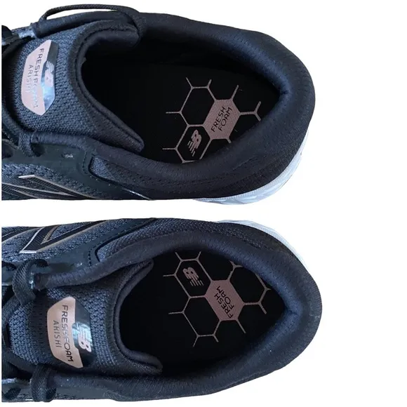 NEW BALANCE Arishi Running Shoes Fresh Foam Midsole Black Mesh Women 8 NWT