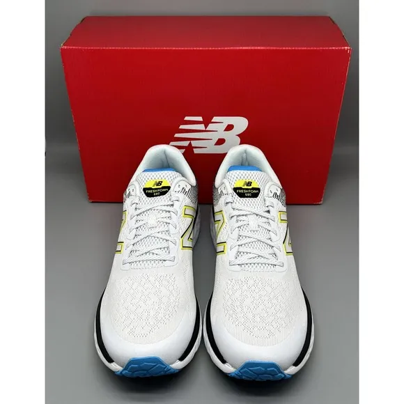 New Balance Fresh Foam 680v7 Ocean Grey Black Shoes M680CG7, Men's Size 12 D