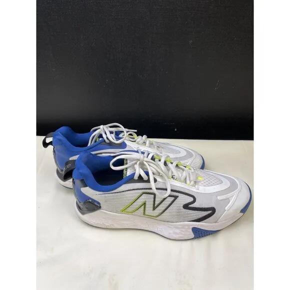New Balance Fresh Foam CT Men's White/Blue Sneakers Shoes Size 10.5 SKU 5743