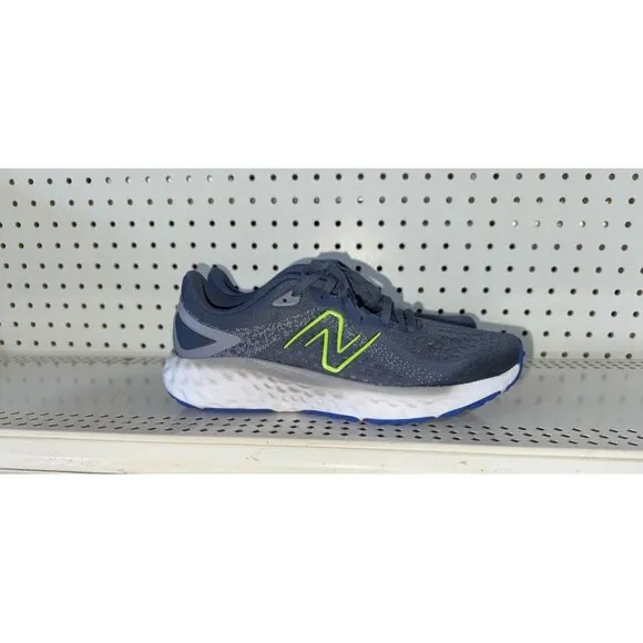 New Balance Fresh Foam Evoz v2 Mens Athletic Running Shoes Size 9 Blue Gray