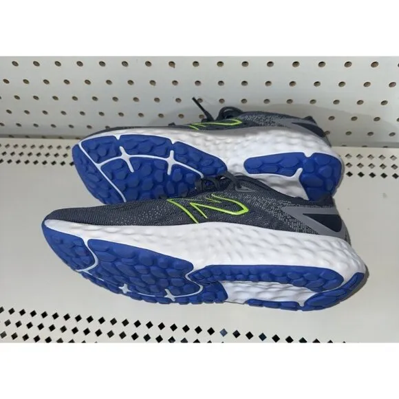 New Balance Fresh Foam Evoz v2 Mens Athletic Running Shoes Size 9 Blue Gray