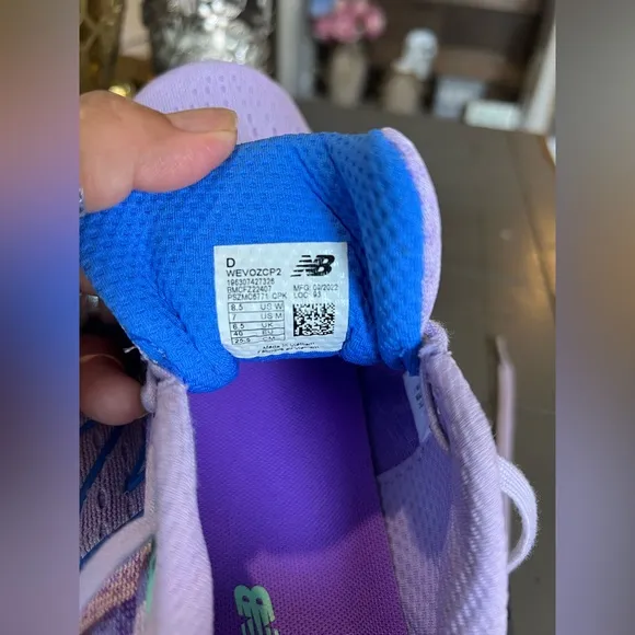 New Balance Fresh Foam Evoz Women's Purple Running Shoes Size 8.5W