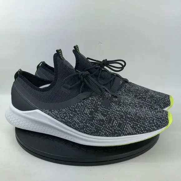 New Balance Fresh Foam Lazr V1 Gray Running Shoes MLAZRMG Men’s Size 14 2E