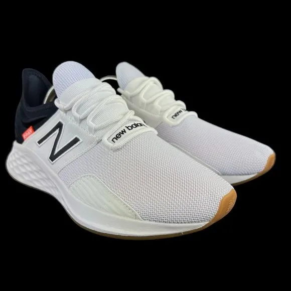 New Balance Fresh Foam Roav V1 White Eclipse Shoes MROAVRH1 Men's Size 9.5 D