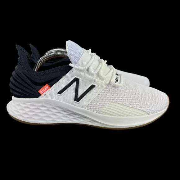 New Balance Fresh Foam Roav V1 White Eclipse Shoes MROAVRH1 Men's Size 9.5 D