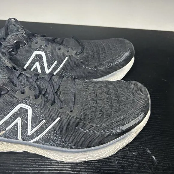 New Balance Fresh Foam X 1080v12 Shoes Size 12.5 D Black White Running M1080B12