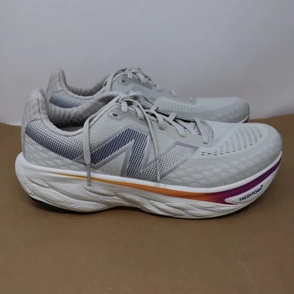 New Balance Fresh Foam X 1080v14 Shoes Womens 10 D Grey Silver Metallic Jogging