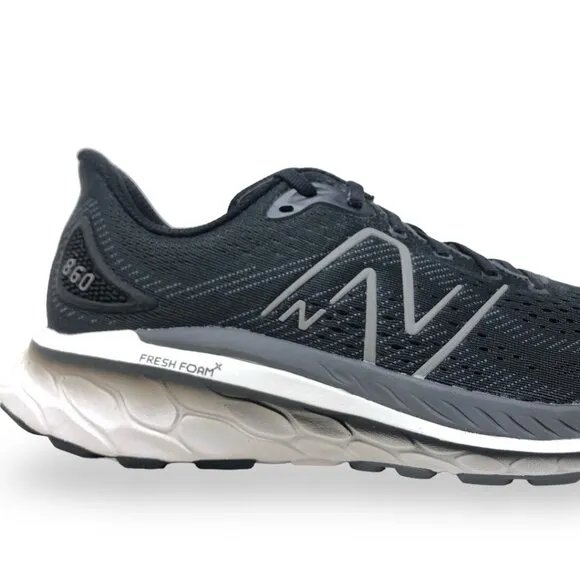 New Balance Fresh Foam X 860v13 Mens Running Shoes Black/Grey M860K13 (NEW)
