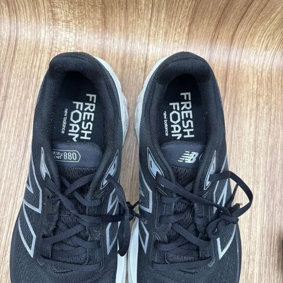 New Balance Fresh Foam X 880 V14 M880B14 Black Sneaker Shoes Size M 10D/ W 11.5D