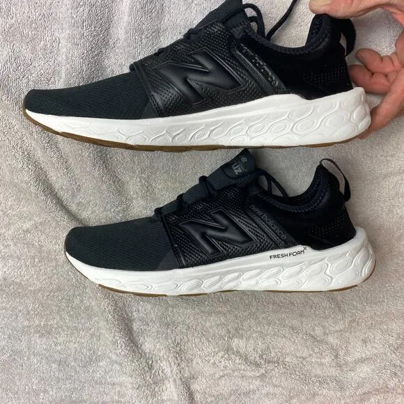 New Balance Fresh Foam X Cruz v3 Mens 11 Black Grey Running Shoes