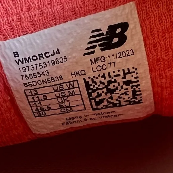 New Balance Fresh Foam X More v4 Shoe Size 13 or 11.5