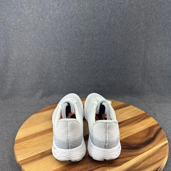 New Balance Fresh Foam X Tempo V2 Lace-Up Running Shoes White Gray Sz 10.5
