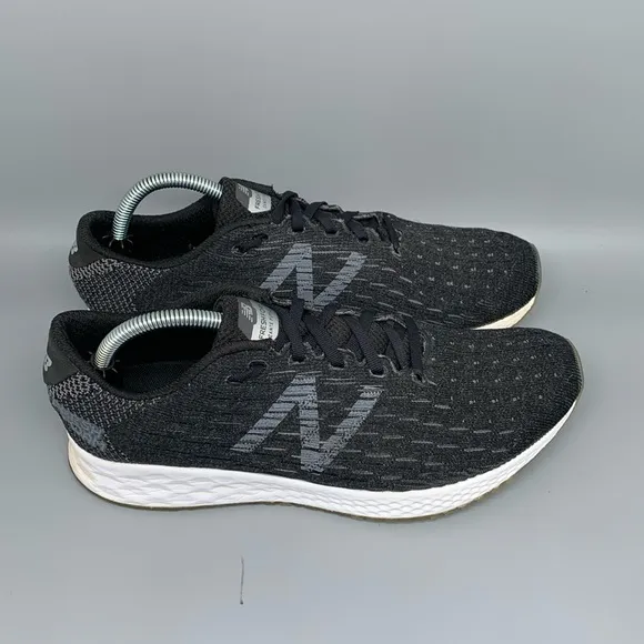 New Balance Fresh Foam Zante Black Running Shoes MZANPBK Men's Sz 9.5D