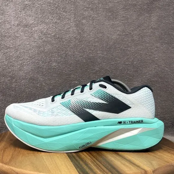 New Balance FuelCell SuperComp Trainer v3 Jade MRCXLW4 Men's Sz 11 2E EXTRA WIDE