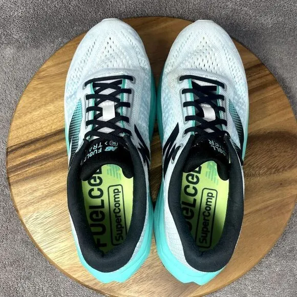 New Balance FuelCell SuperComp Trainer v3 Jade MRCXLW4 Men's Sz 11 2E EXTRA WIDE