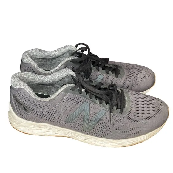 New Balance Men's 12 Fresh Foam Arishi Gray Athletic‎ Running Sneakers Shoes