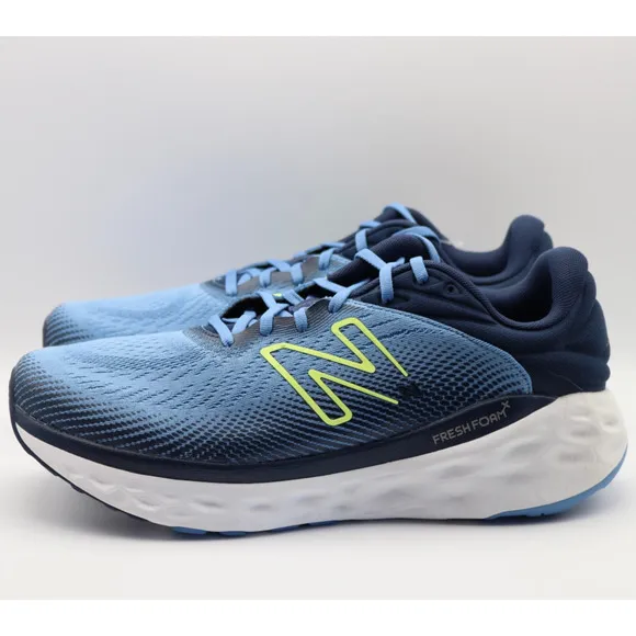 New Balance Mens Fresh Foam 840v1 Running Shoes 10.5 X-WIDE 4E Blue NIB