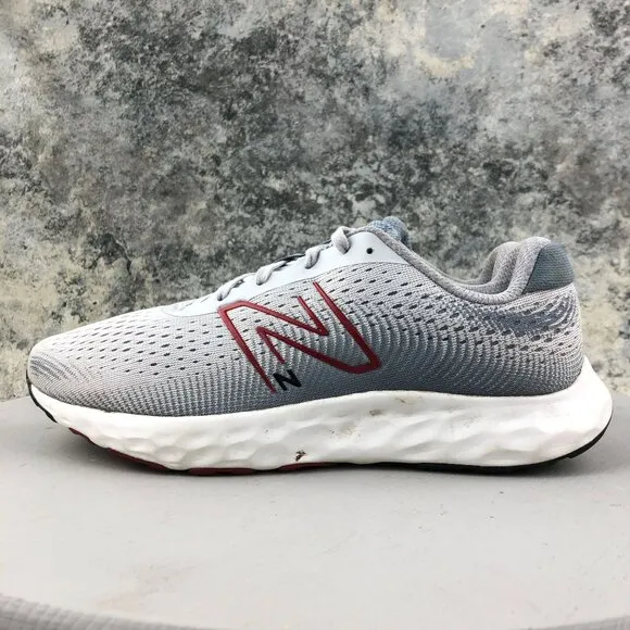 New Balance Men's Size 8.5 4E Extra Wide 520 LR8 Grey Lace-Up Running Sneakers