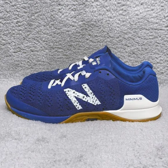 New Balance Minimus Prevail Mens Size 8.5 Cross Training Shoes Team Royal Blue