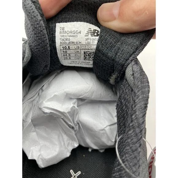 New Balance MORE V4 Men's NEW Running Shoes Gray US Size 10.5 WIDE (GG4)