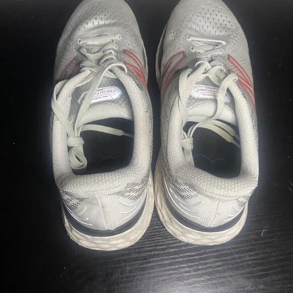 New Balance Running Shoes Mens 11.5 EE Fresh Foam 880V11 M880A11 Gray Red