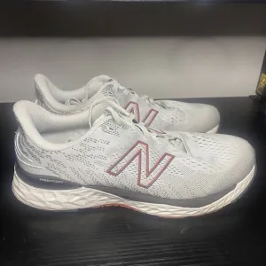 New Balance Running Shoes Mens 11.5 EE Fresh Foam 880V11 M880A11 Gray Red